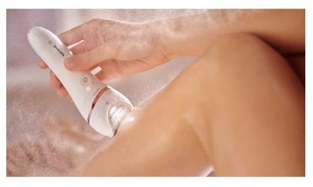 Épilateur électrique - Philips - BRE770/92 - 9 accessoires - 2 vitesses - Tete lavable