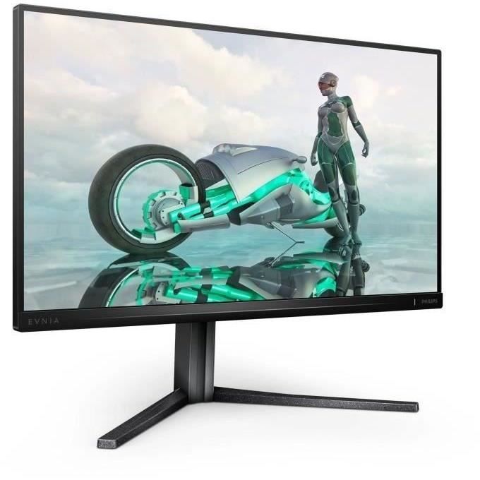 Ecran PC Gamer - PHILIPS - 24,5 - FHD - 240Hz - Dalle Fast VA - 0,5ms - Ajustable en hauteur - 25M2N3200W/00