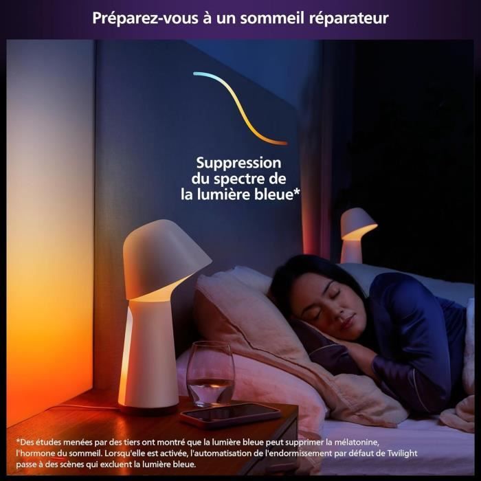 PHILIPS lampe connectée hue w
