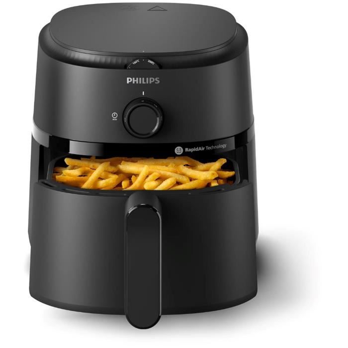 Friteuse sans huile - PHILIPS - NA120/00 - Airfryer Série 1000 4.2L - 12 modes de cuisson - 1500W - Noir