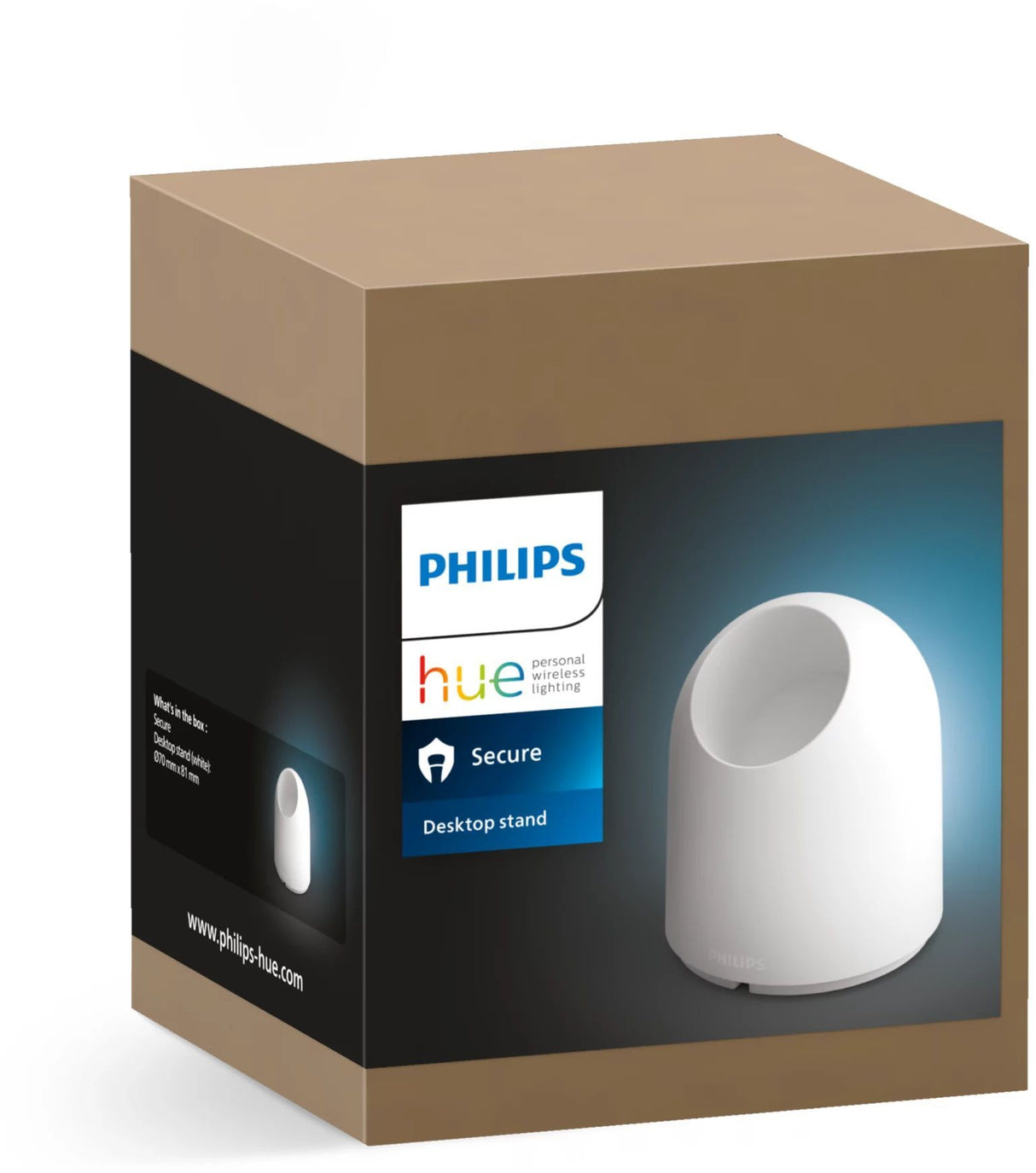 Support de table pour caméra intérieure - Philips Hue - Hue Secure - Blanc