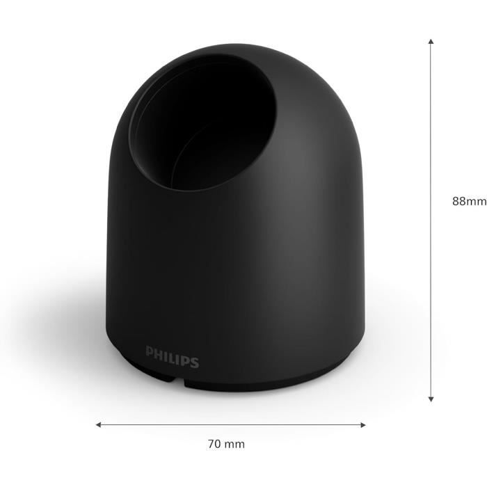 Support de table pour caméra intérieure - Philips Hue - Secure - Noir