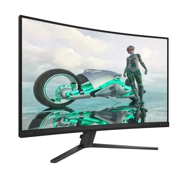 Ecran PC Gamer Incurvé - PHILIPS - 32 - QHD - 180Hz - Dalle Fast VA - 0,5ms - 32M2C3500L