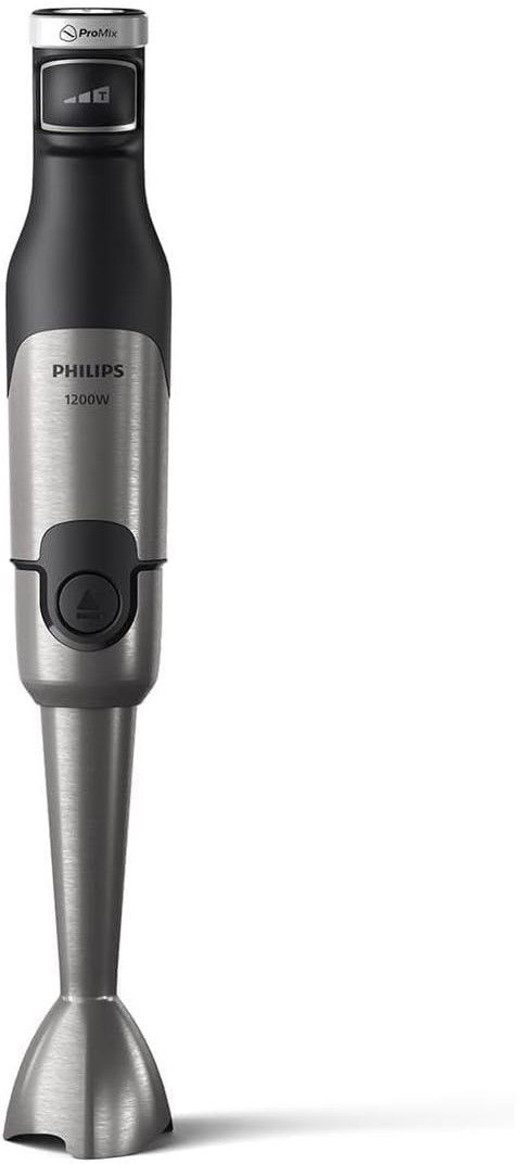 Mixeur plongeant - PHILIPS - HR2684/00 - ProMix Série 5000 - Métal/noir - 1200W - 4 accessoires