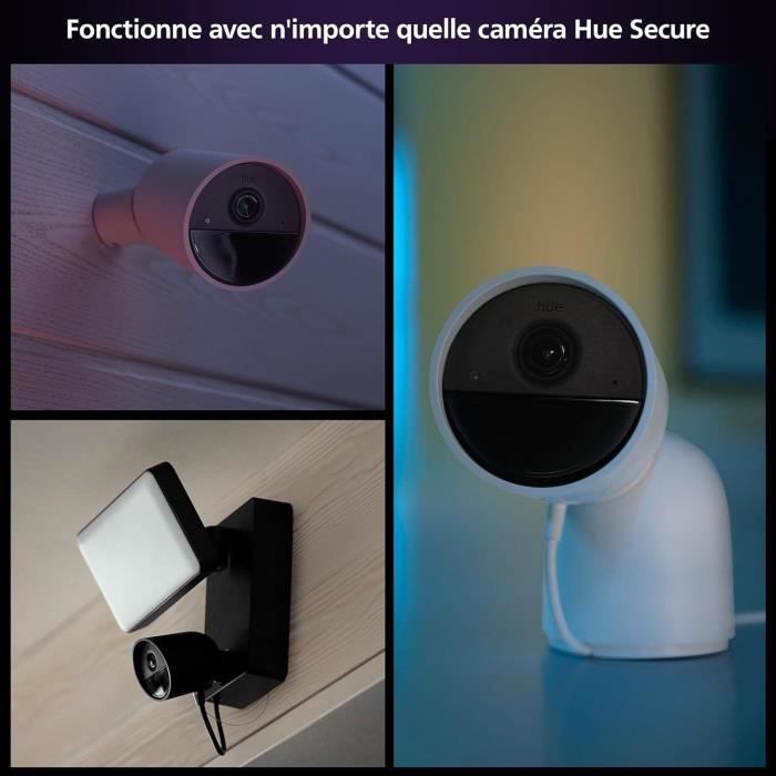 Capteurs de contact - Philips Hue - Secure - x 2 - Porte ou fenetre - Installation facile - Contrôle depuis l'application - Blanc