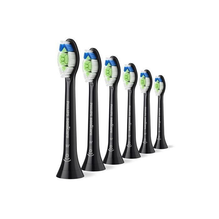 Brossette dentaire Philips Sonicare HX6066/88 Optimal White Tetes de brosse a dents standard - Lot de 6