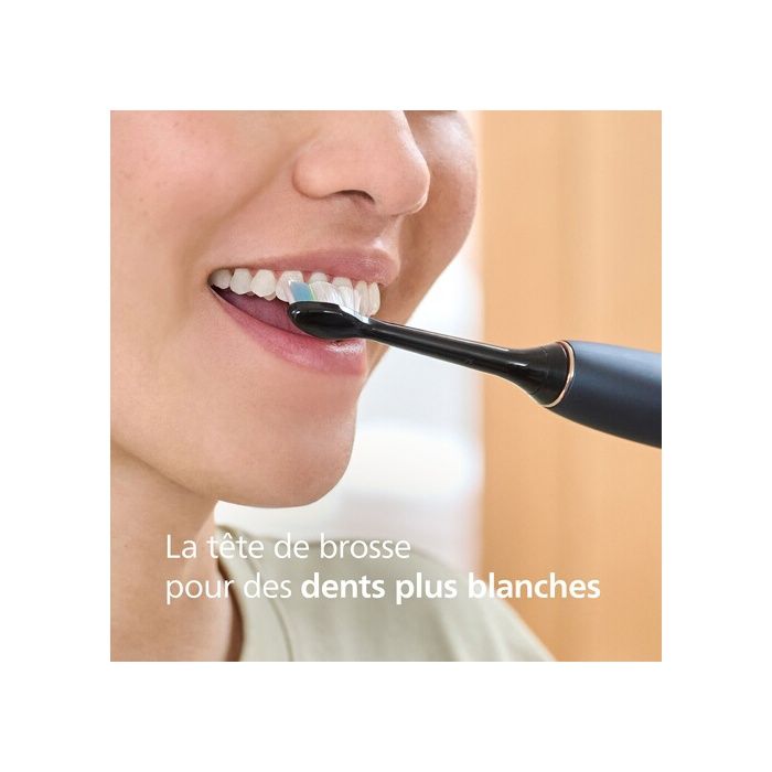 Brossette dentaire Philips Sonicare HX6066/88 Optimal White Tetes de brosse a dents standard - Lot de 6