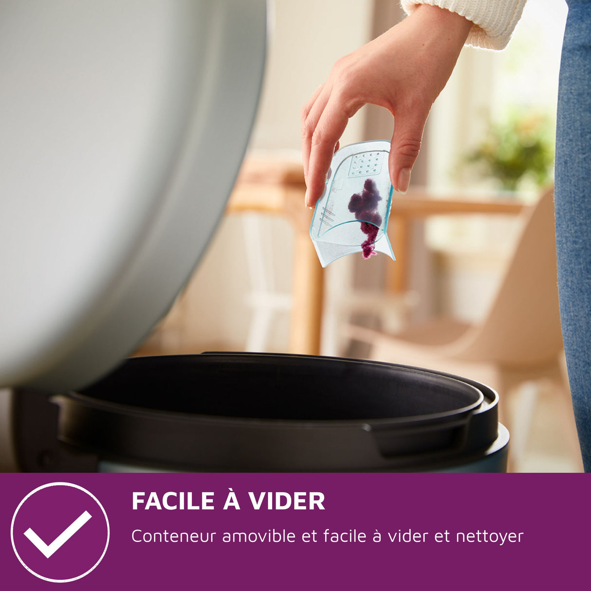 Rasoir anti bouloche - PHILIPS - GC026/00 - 3 lames - A piles - Bleu/blanc