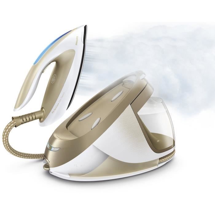 PHILIPS GC9642/60 Centrale vapeur PerfectCare Elite - 7,2 bar, Pressing 490g/min, Réservoir d'eau 1,8l