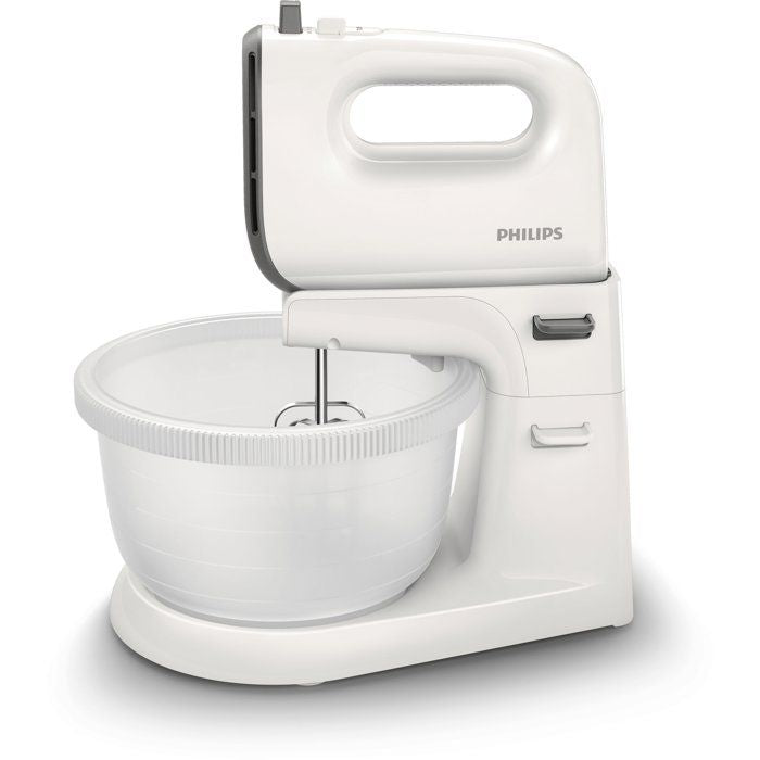 Batteur électrique - PHILIPS - HR3745/00 - Robot batteur mixeur Série 5000 - 500W - 5 vitesses - bol 3L - Blanc