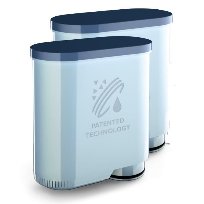 Cartouche de filtre PHILIPS CA6903/22 pour machine a cafÈ - …limine naturellement le calcaire - Lot de 2 filtres