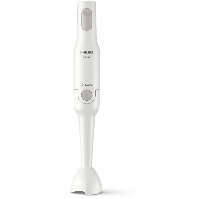 Mixeur Èlectrique - PHILIPS - HR2531/00 PROMIX - 650 W - Blanc avec bol