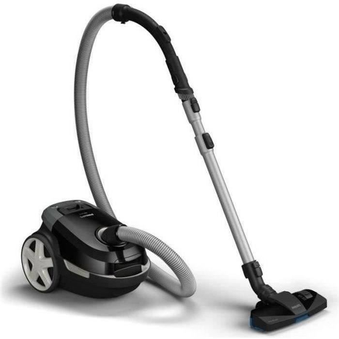 Aspirateur avec sac - PHILIPS - XD3112/09 - Série 3000 Performer Compact - 900W - 79db - Noir