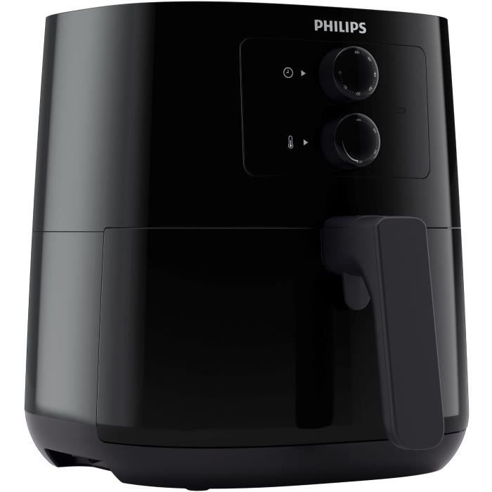 Friteuse sans huile - PHILIPS - Airfryer HD9200/90 SÈrie 3000 - 4,1L - 4 personnes - 7 prÈrÈglages - Noir