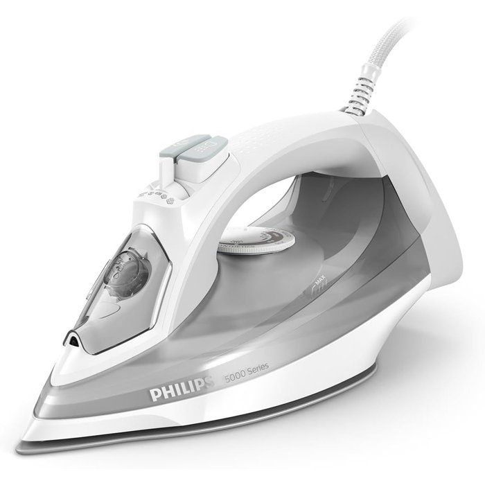 Fer a repasser - PHILIPS - DST5010/10 - Fer a vapeur Série 5000 - 40gr/min vapeur continue - 2400W - Blanc