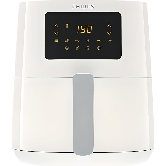 Friteuse sans huile - PHILIPS - Airfryer HD9252/00 SÈrie 3000 - 4,1L - Technologie Rapid Air - 7 prÈrÈglages - Blanc
