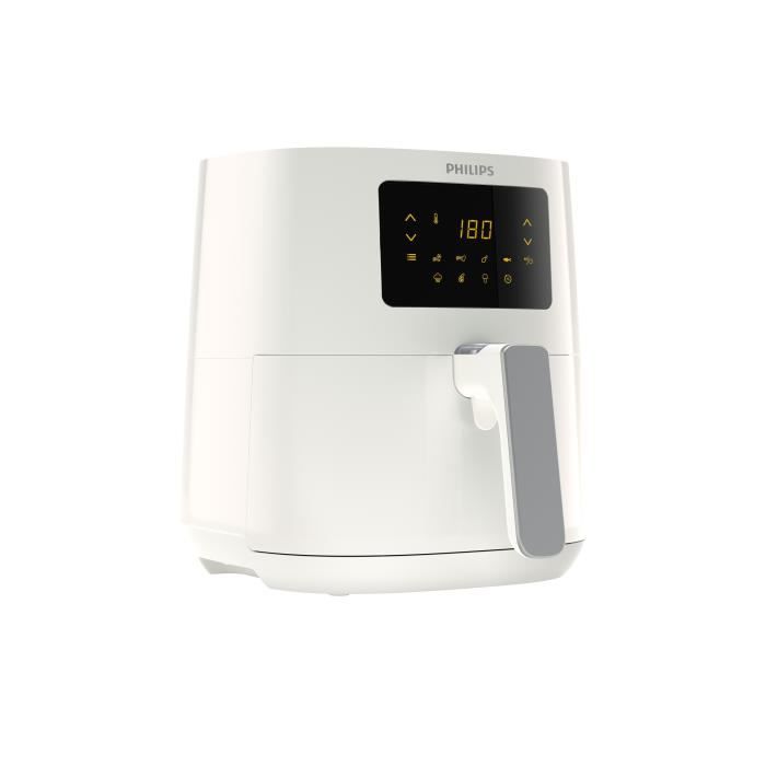 Friteuse sans huile - PHILIPS - Airfryer HD9252/00 SÈrie 3000 - 4,1L - Technologie Rapid Air - 7 prÈrÈglages - Blanc