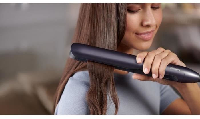 Lisseur électrique - PHILIPS - BHS752/00 - Series 7000 - Plaque céramique - Violet intense métallisé