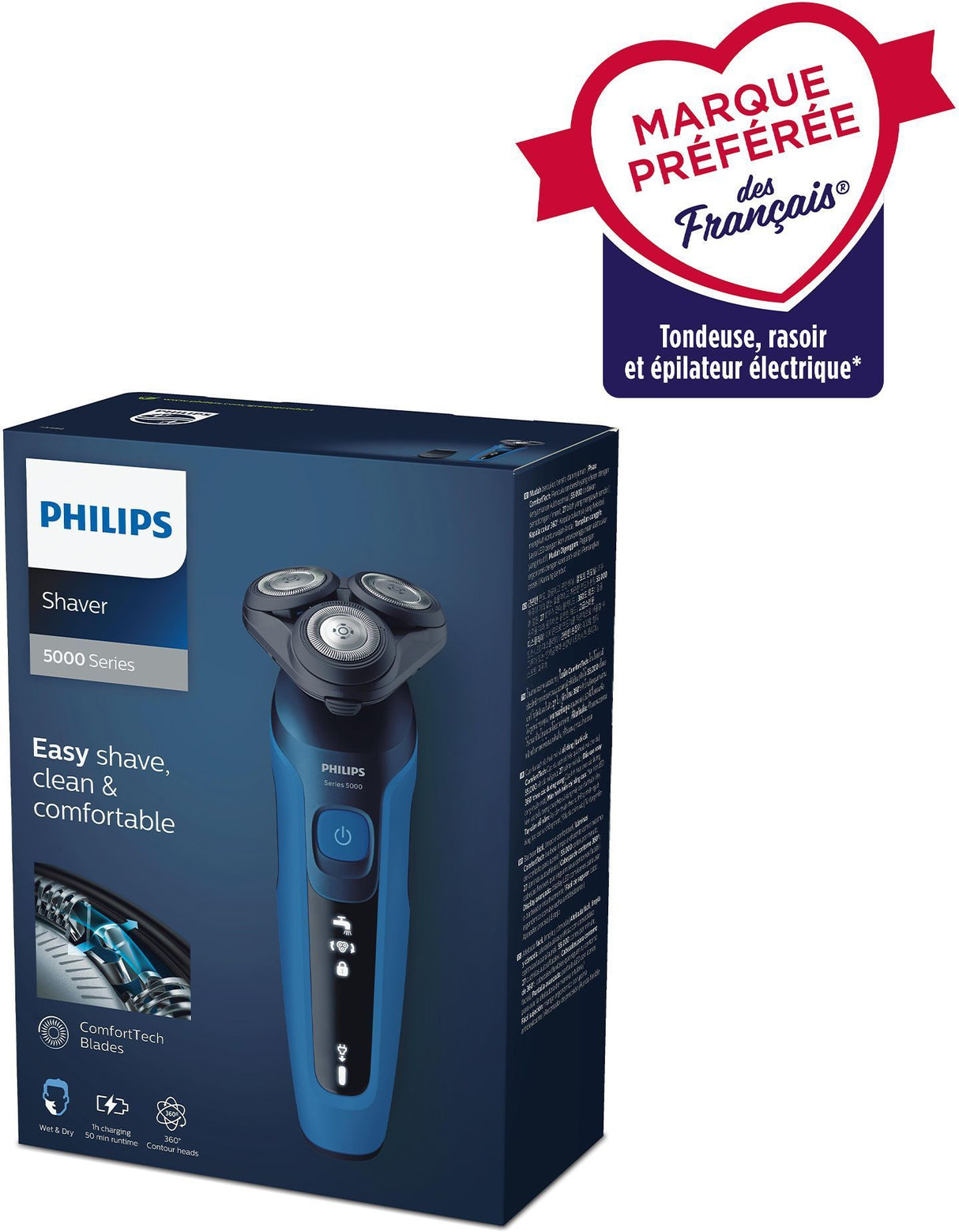 Rasoir électrique - PHILIPS - S5466/17 - Serie 5000