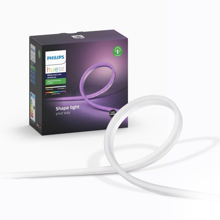 Ruban LED - PHILIPS HUE - Extérieur - 5 metres - Flexible