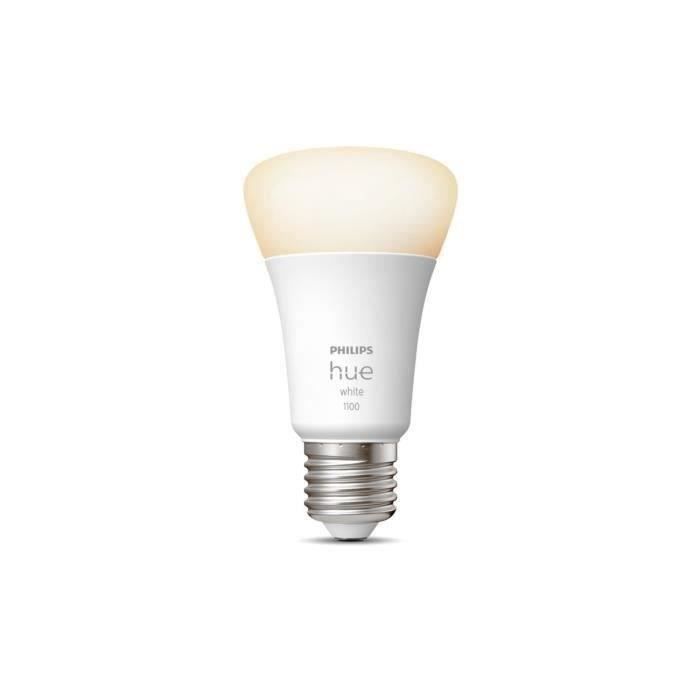 Ampoules connectées Philips Hue ampoule White standard E27 75W a l'unité