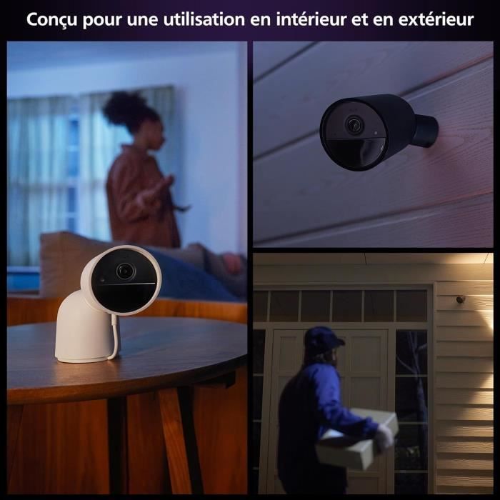 Câble de charge d'extérieur - Philips Hue - CSA-2DA - 5 m - 24 V - Noir