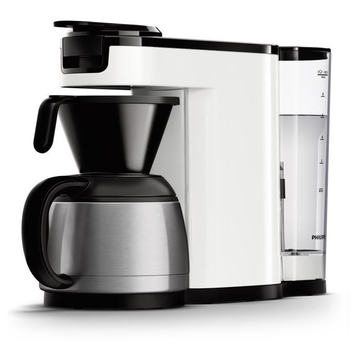 Cafetiere a dosette - PHILIPS - SENSEO - HD6592/05 - Switch 2-en-1 dosette & filtre - Blanc