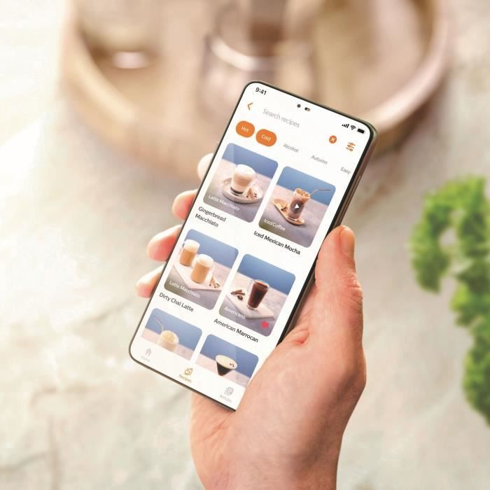 Machine a espresso automatique - PHILIPS - Silent Brew EP2336/40 - 4 boissons LatteGo - Noir chromÈ