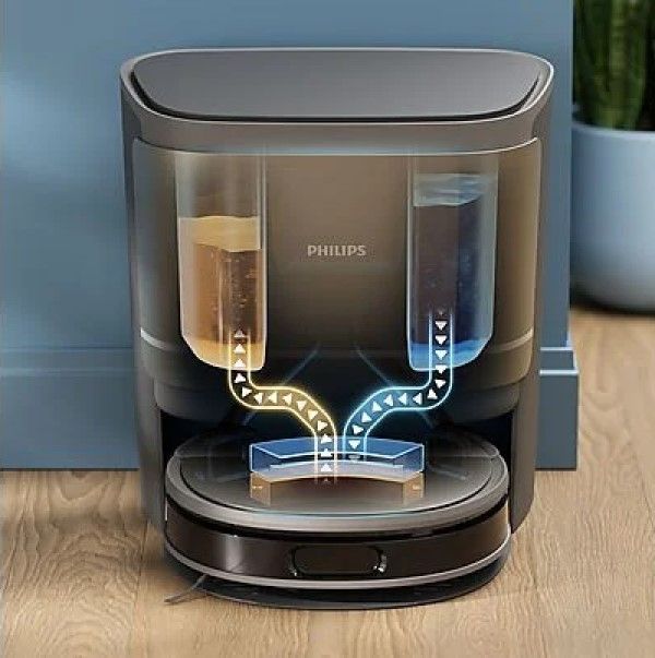 Nettoyant aspirateur - PHILIPS - XV1493/10 - Détergent formule ultra concentrée - Compatible aspirateur robot S5000-9000 - 1x250ml