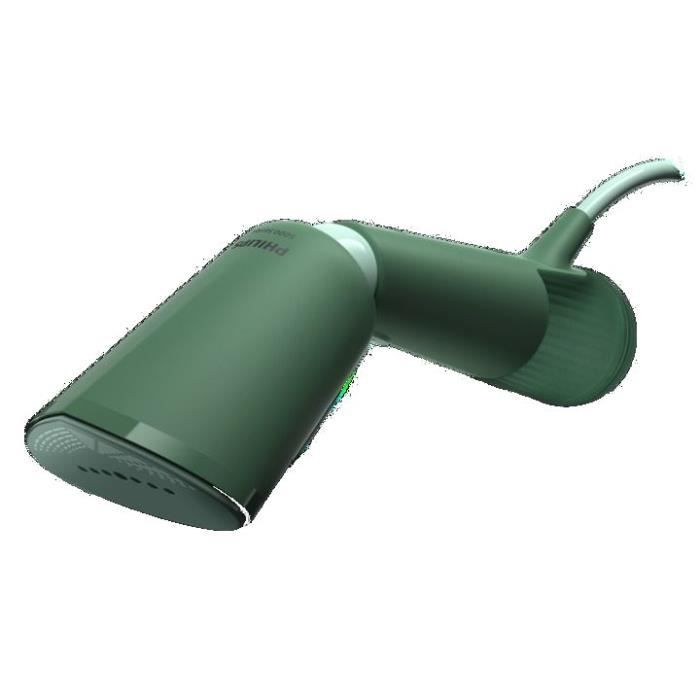 DÈfroisseur a main - PHILIPS - STH5010/70 - 1300 W - DÈfroissage vertical - DÈbit de vapeur continu - Cordon : 2,5 m - Vert