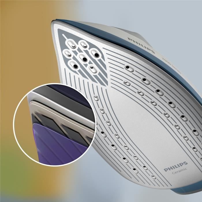 Centrale Vapeur + Rase Peluche - PHILIPS BXA0019/00 - Compact - 6 bars - Effet Pressing 300g/min - DÈbit vapeur continu 110g/min