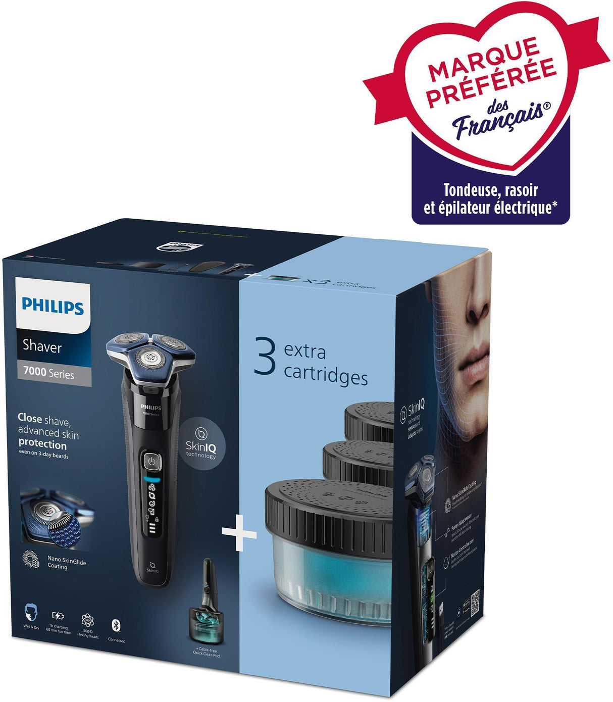Rasoir électrique - PHILIPS - S7886/63 - Serie 7000
