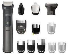Tondeuse multi-usages - PHILIPS - MG7920/15 Série 7000 - 5 W - 60 min - Charge rapide - 13 accessoires - Gris foncé