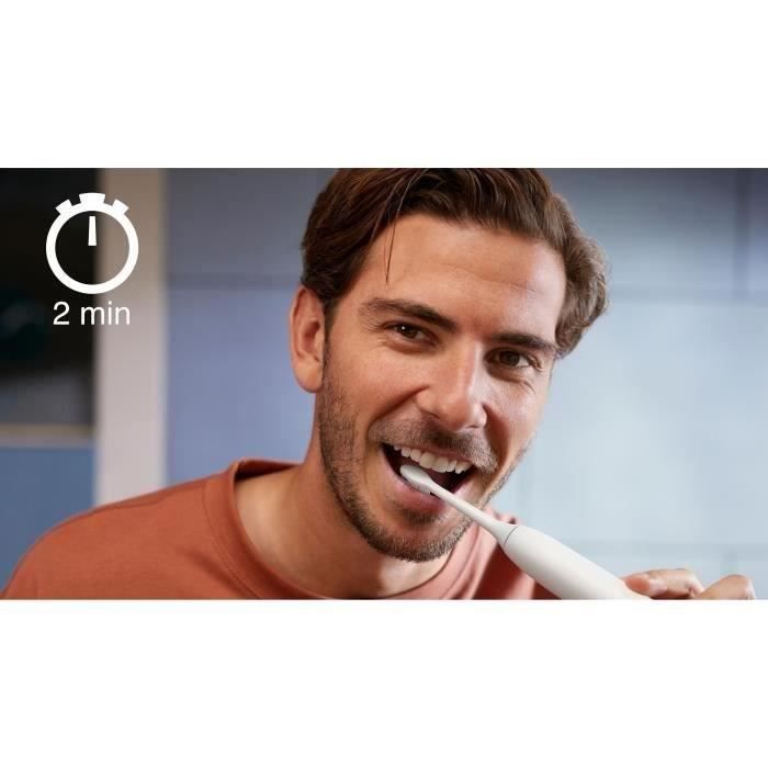 Brosse a dents - PHILIPS - HX7108/02 - Sonicare - Serie 5300 - Blanc - Eléctrique