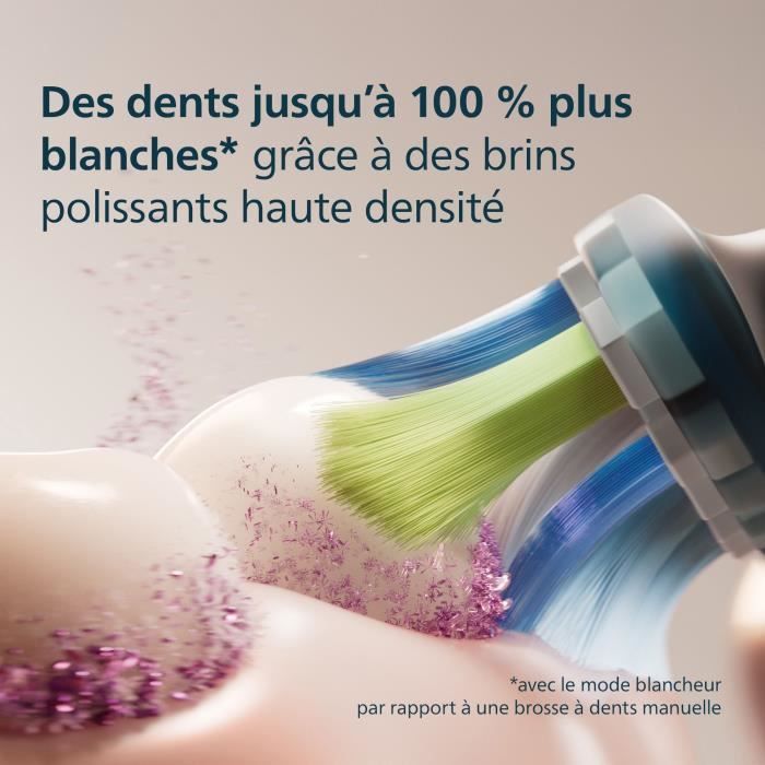 Lot de 4 tetes de brosse - PHILIPS - HX9044/88 - C3 black