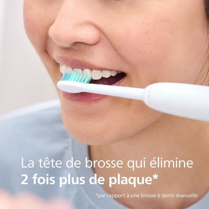 Lot de 6 Tetes de brosse - PHILIPS - HX6016/87 - C1 White