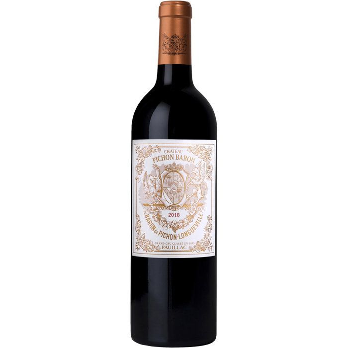 Château Pichon Baron 2018 Pauillac - Vin rouge de Bordeaux