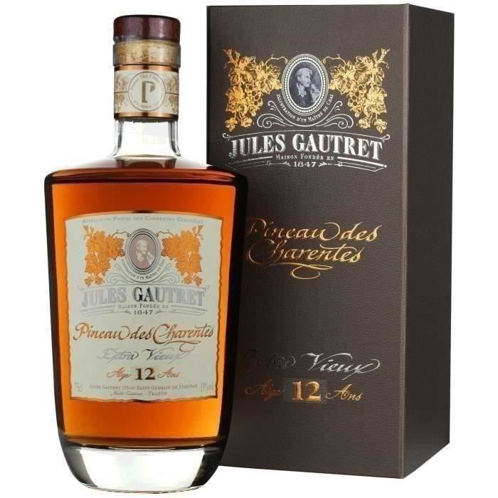 Jules Gautret - Pineau des Charentes - Extra vieux 12 ans - 19,0% Vol. - 75 cl sous Ètui