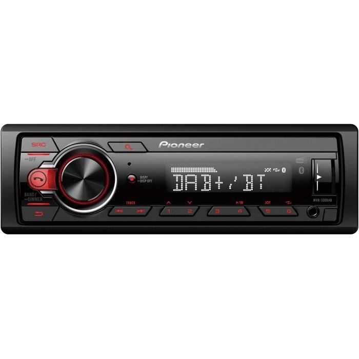 Autoradio - PIONEER - 1DIN - Bluetooth - DAB - USB