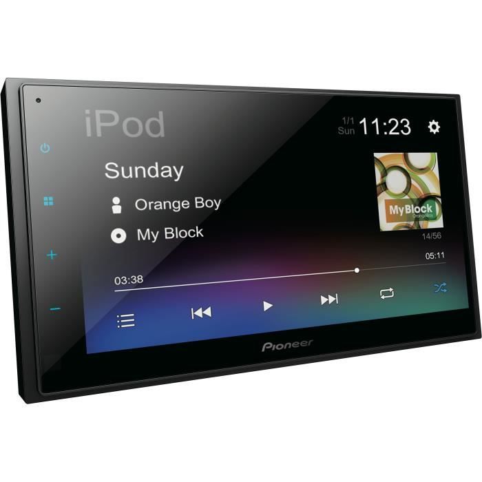 Autoradio multimédia - PIONEER - Ecran capacitif 6,8- 2DIN - DAB - USB - Entrée caméra de recul