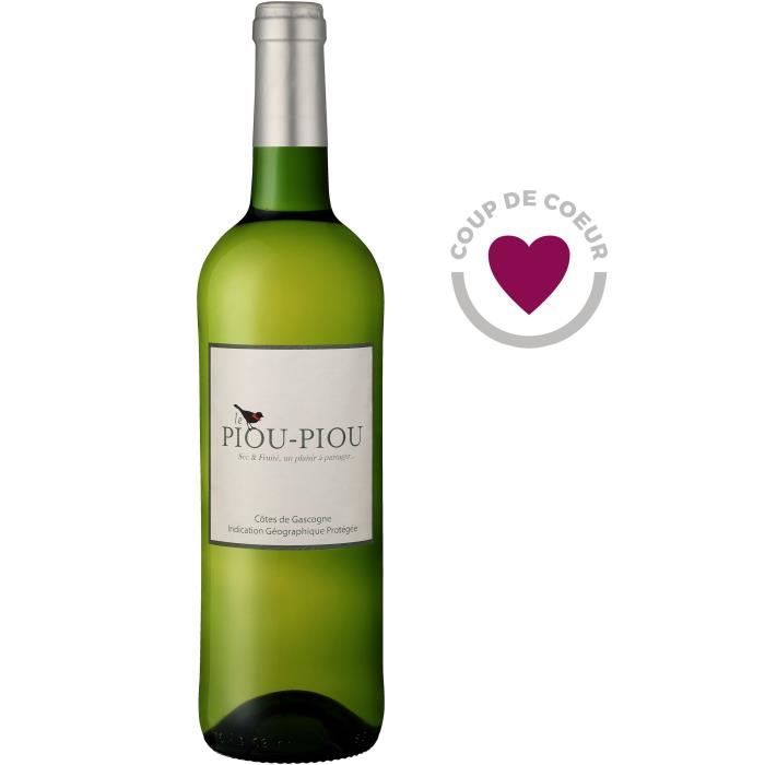 Piou Piou des Vignes Côtes de Gascogne - Vin blanc sec 2023