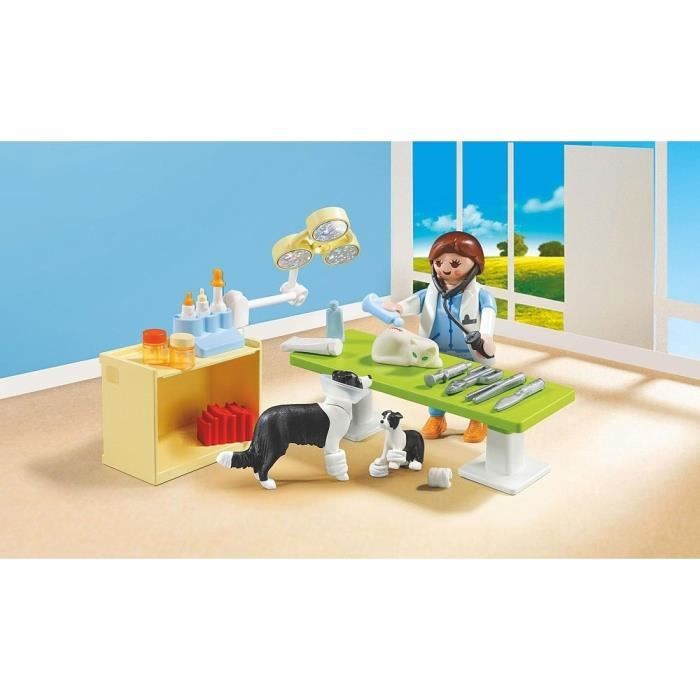PLAYMOBIL 5653 Valisette Vétérinaire, City Life, Soin des animaux, Jeu de rôle créatif, 39 pieces, Des 4 ans