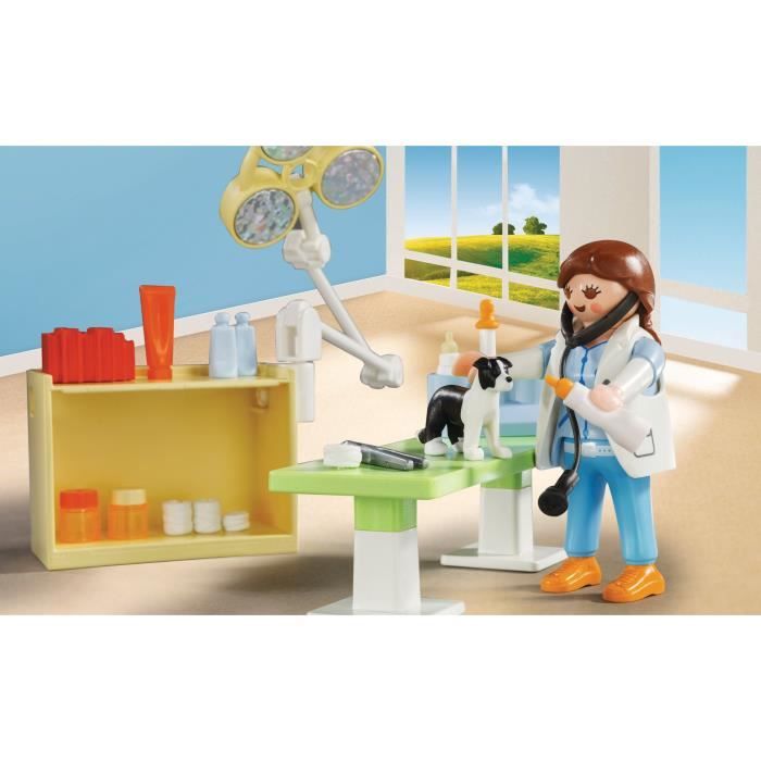PLAYMOBIL 5653 Valisette Vétérinaire, City Life, Soin des animaux, Jeu de rôle créatif, 39 pieces, Des 4 ans