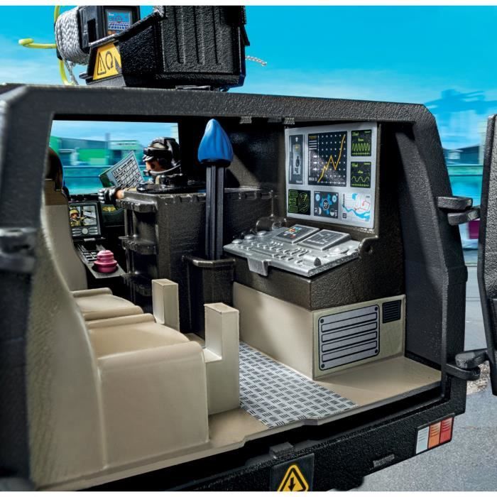 PLAYMOBIL 71144 Véhicule d'intervention des forces spéciales, Les policiers, City Action, Unité d'élite, 73 pieces, Des 5 ans