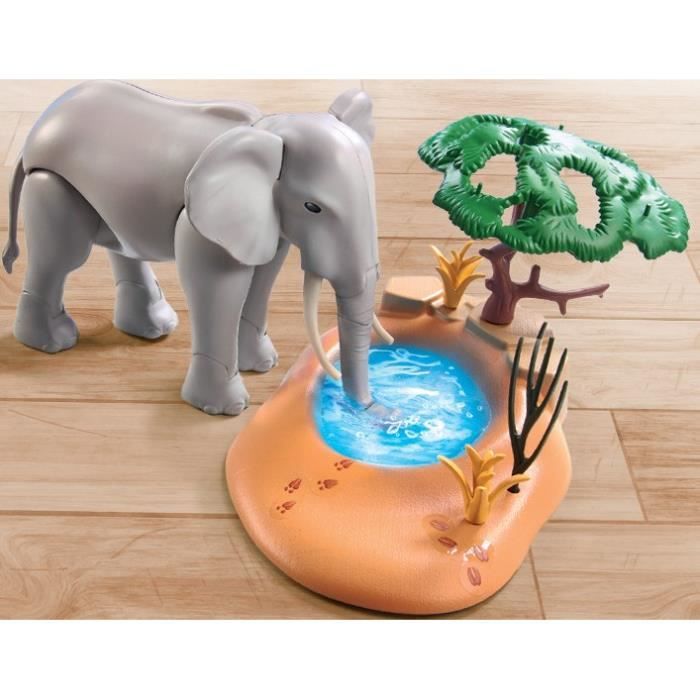 PLAYMOBIL 71294 Explorateurs avec animaux de la savane, Wiltopia, Avec 1 éléphant et des animaux, Des 4 ans