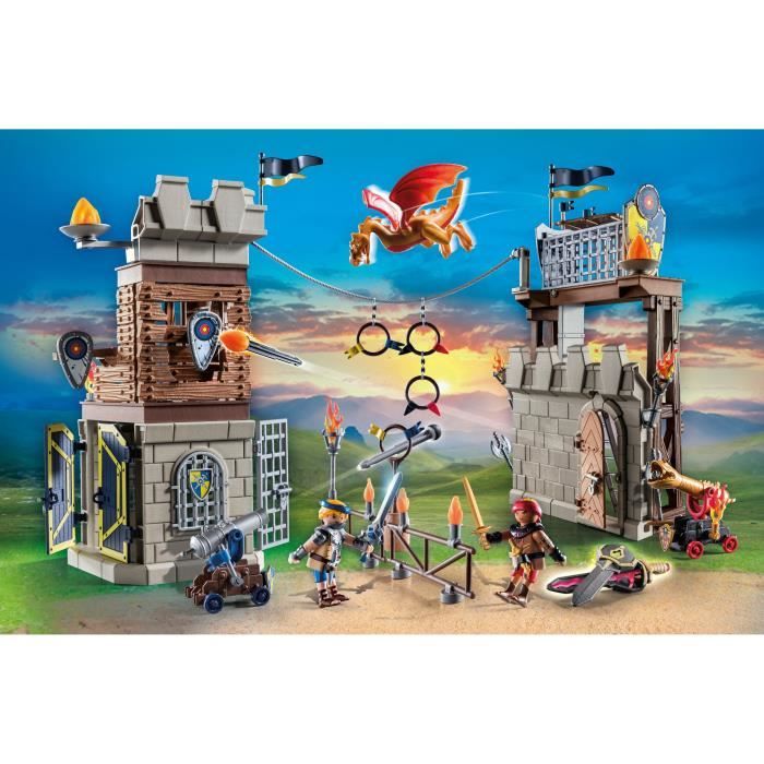 PLAYMOBIL 71298 Tournoi des Chevaliers Novelmore, Novelmore Les chevaliers, 219 pieces, Des 4 ans