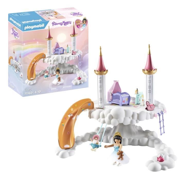 PLAYMOBIL 71360 Nurserie dans les nuages, Princess Magic, 63 pieces, Des 4 ans