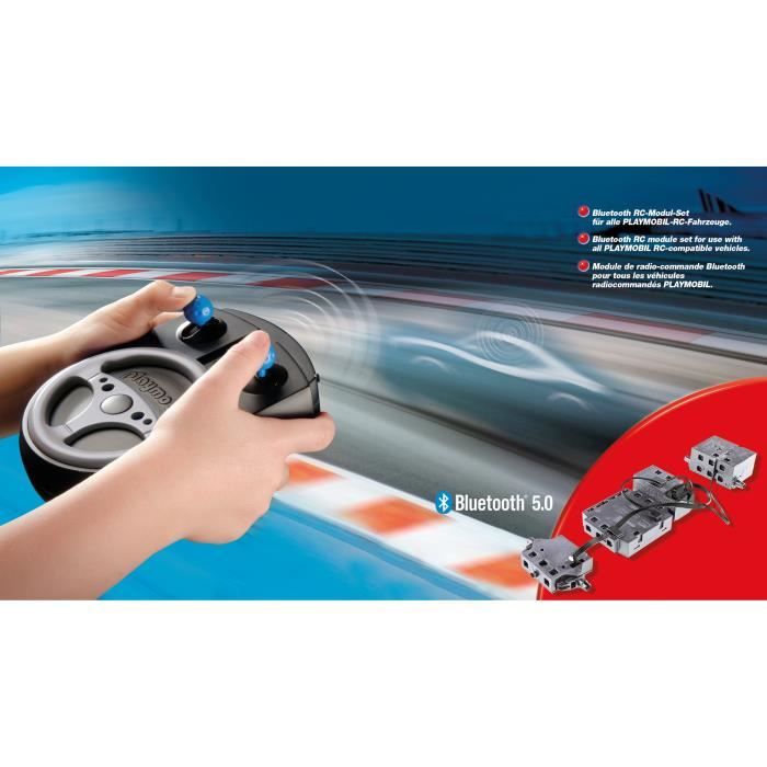 PLAYMOBIL 71397 Module RC radiocommande, Compatible avec de nombreux véhicules, Des 6 ans