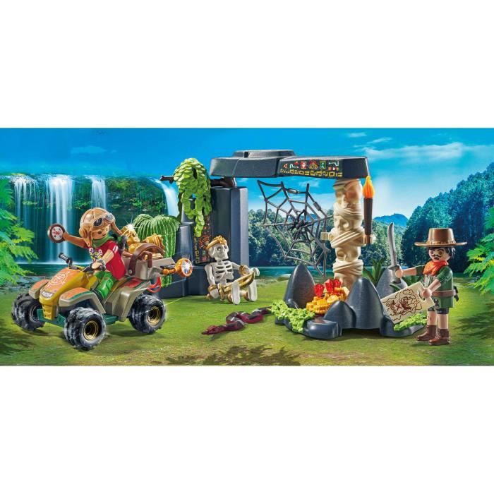 PLAYMOBIL 71454 Explorateurs et ruine de la jungle, Sports & Action, Des 4 ans