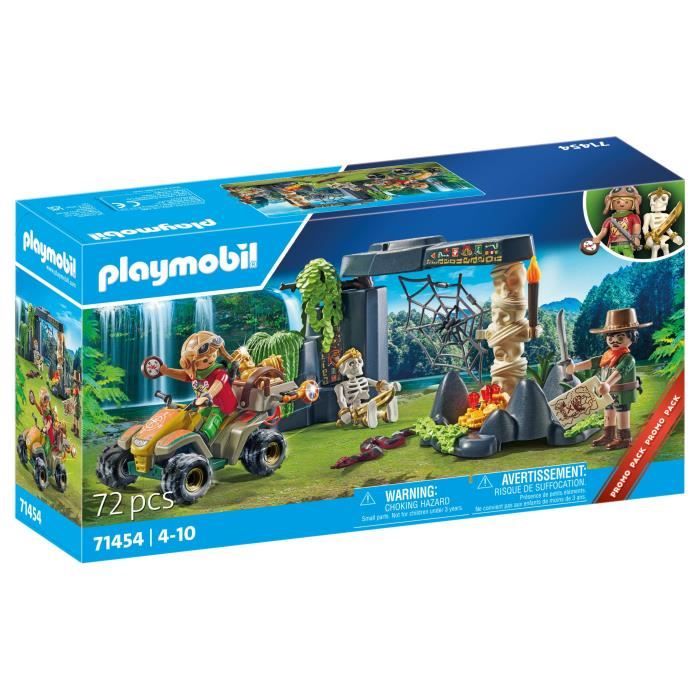 PLAYMOBIL 71454 Explorateurs et ruine de la jungle, Sports & Action, Des 4 ans